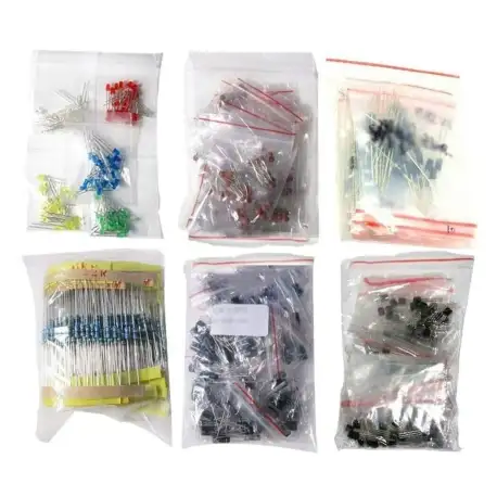 1390pcs Electronic Components Basic Starter Kit LED Diode
