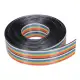 Geekcreit® 5M 1.27mm 20P Jumper Cable DuPont Wire Rainbow Flat