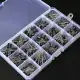 200pcs 0.1-220uF 15 Value Electrolytic Capacitor Assortment Box