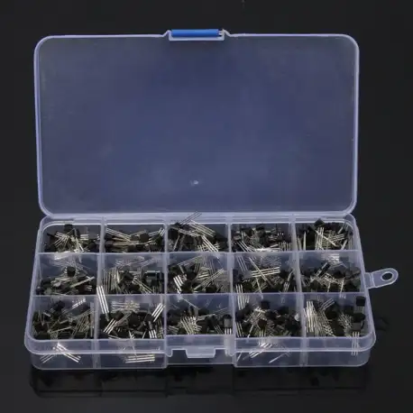 Geekcreit® 600Pcs TO-92 NPN PNP Bipolar Transistor 15 Value