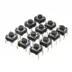 Geekcreit® 100pcs Mini Micro Momentary Tactile Touch Switch