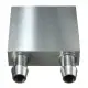40x40x12mm Aluminum Water Cooling Block For CPU Graphics