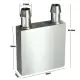 40x40x12mm Aluminum Water Cooling Block For CPU Graphics