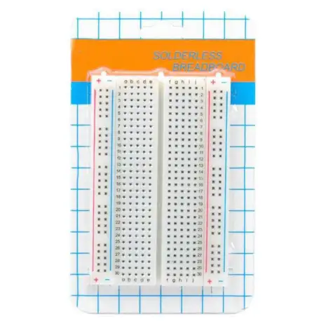 8.5 x 5.5cm 400 Tie Points 400 Holes Solderless Breadboard