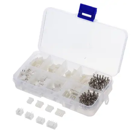 230pcs XH2.54 2p 3p 4p 5 pin 2.