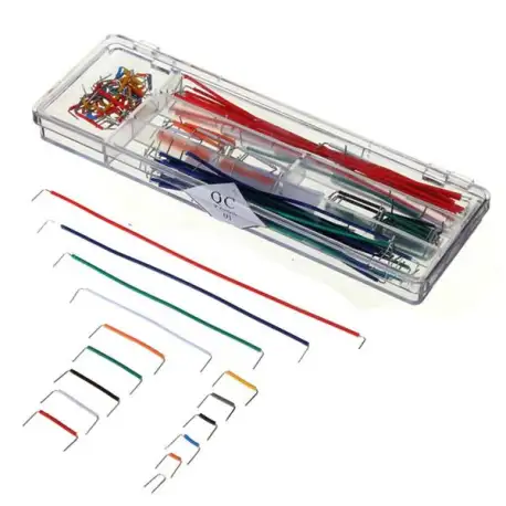 5 x 140pcs U Shape Solderless Breadboard Jumper Cable Dupont