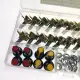 20PCS Single Potentiometer B5k/10k/20k/50k/100k Black White