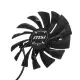 2pcs MSI RX580 FDC10U12S9-C Fan Graphics Card Cooling Fan