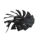 2pcs MSI RX580 FDC10U12S9-C Fan Graphics Card Cooling Fan