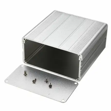 Silver Black Gray Aluminum Enclosure Box for DIY Electronic
