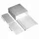 Silver Black Gray Aluminum Enclosure Box for DIY Electronic
