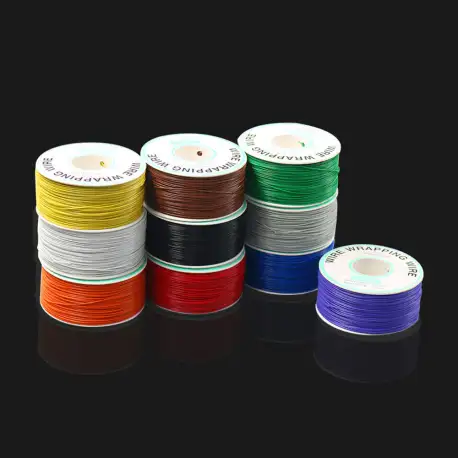 250m 30AWG Red/Black/Yellow/Blue/Green/White/Purple/Orange OK