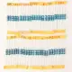 500 Pcs 1W 1% Metal Film Resistor 100 Value 10 ohm-1M ohm