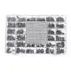 Aemedy® 1000pcs 36 Values 0.1uF 50V-1000uF 16V Capacitors 4.