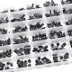 Aemedy® 1000pcs 36 Values 0.1uF 50V-1000uF 16V Capacitors 4.