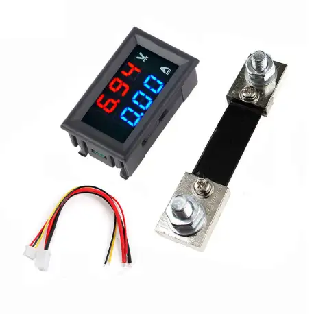 0.56" Blue Red Dual LED Display Mini Digital Voltmeter Ammeter