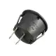 20Pcs Black Mini Round 2 Pin SPST ON-OFF Rocker Push Button