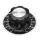 10 Sets MF-A03 Bakelite Potentiometer Knob Cap Hat + 0-100
