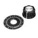 10 Sets MF-A03 Bakelite Potentiometer Knob Cap Hat + 0-100