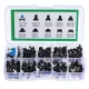 180Pcs 10 Values Tactile Push Button Switch Mini Momentary Tact