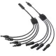 Y Branch MC4 Solar Panel Adaptor Cable Connector(1, M/FFFF and