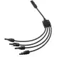 Y Branch MC4 Solar Panel Adaptor Cable Connector(1, M/FFFF and