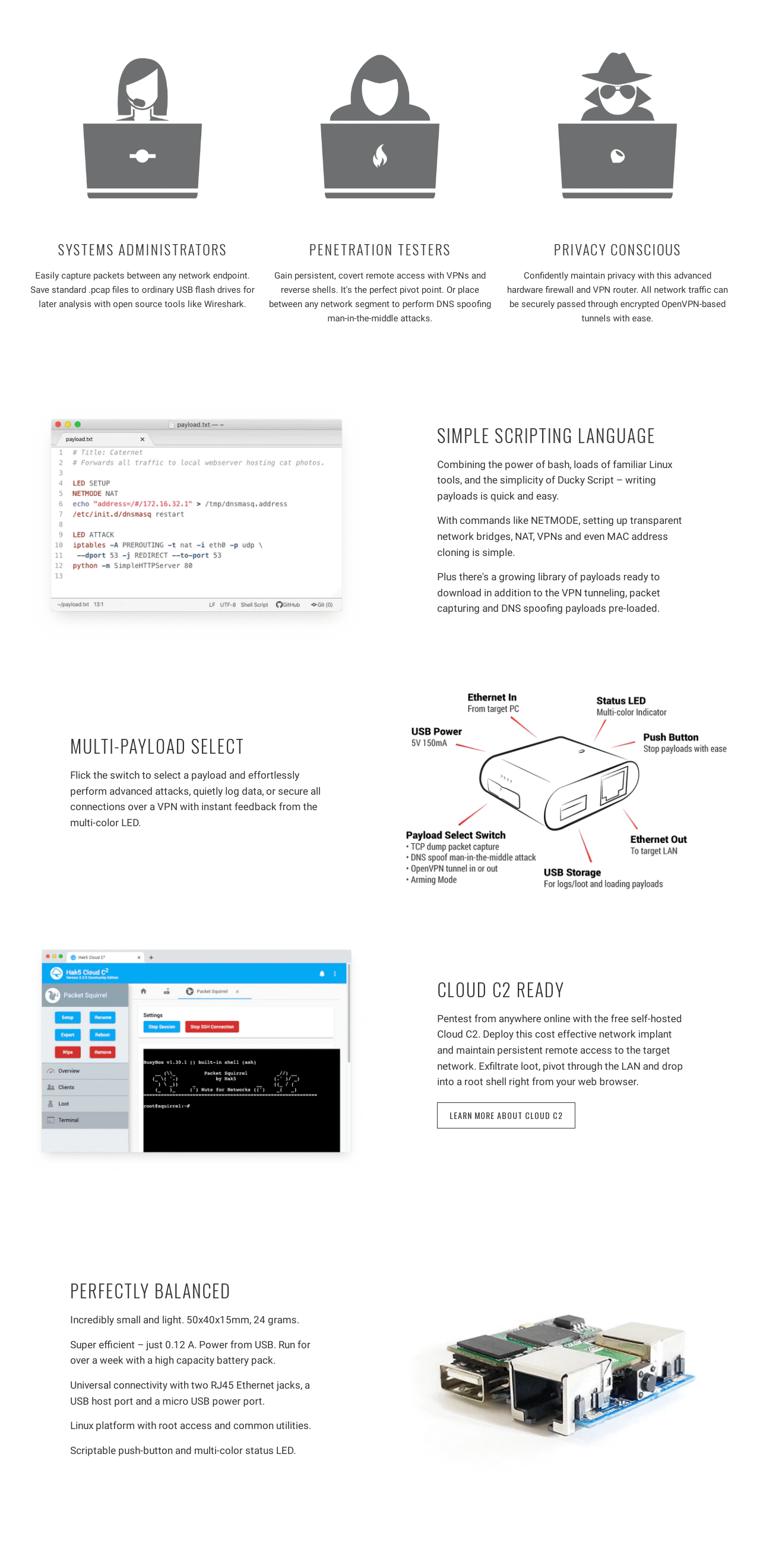 Packet Squirrel VirtusFab