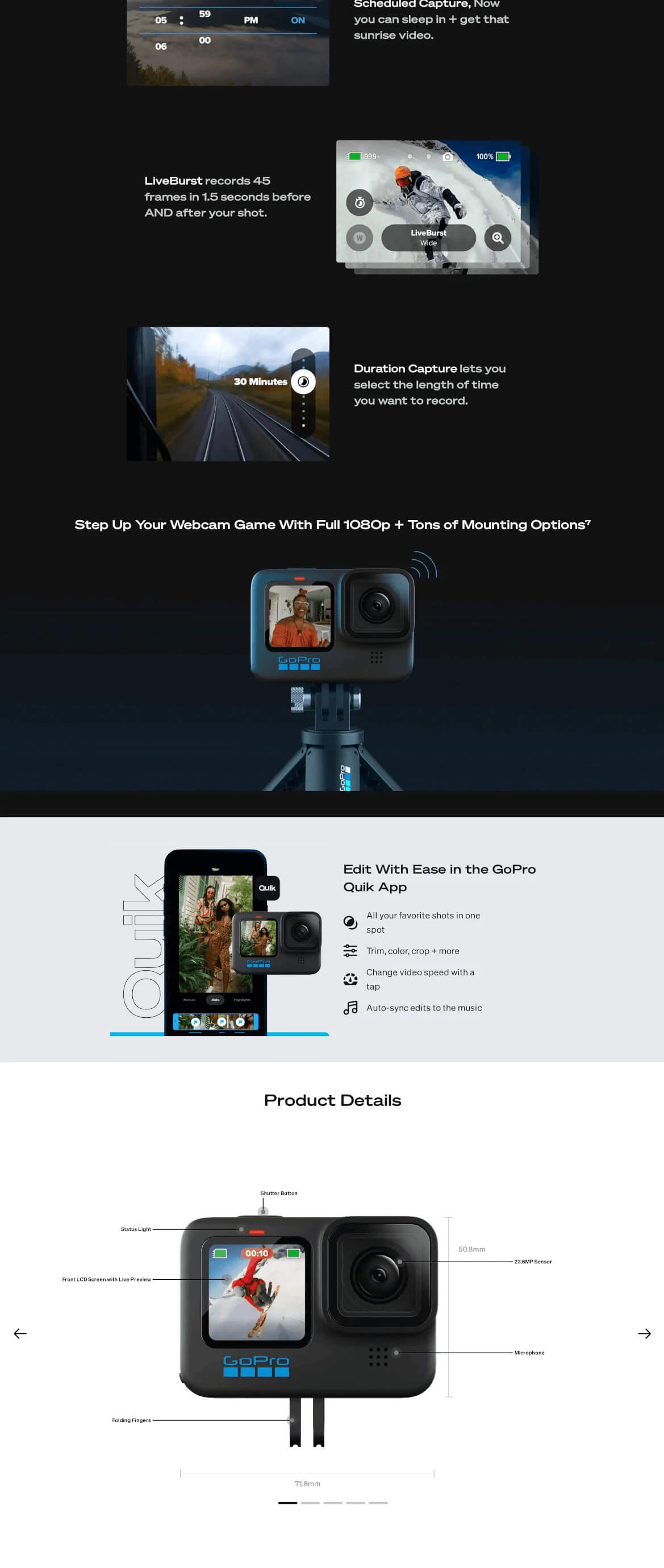 Gopro hero 10 Specifications VirtusFab.com