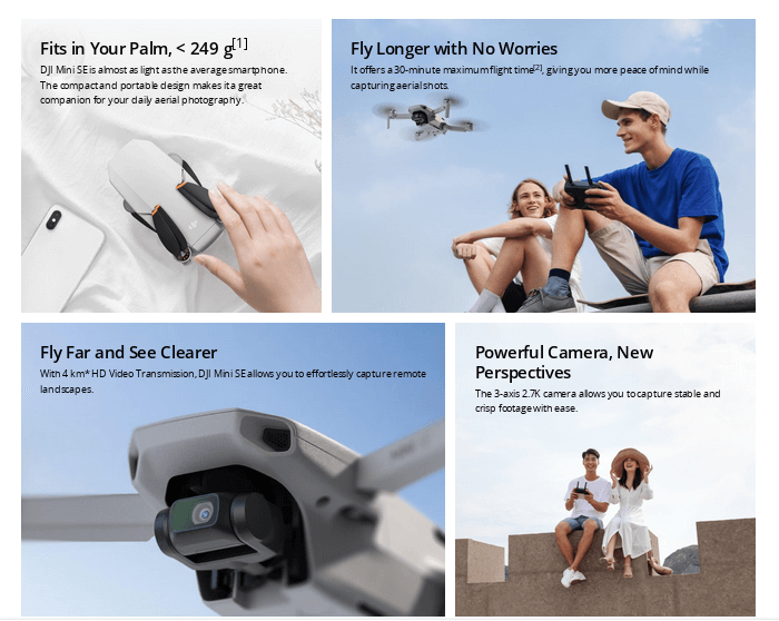 virtusfab DJI MINI SE details